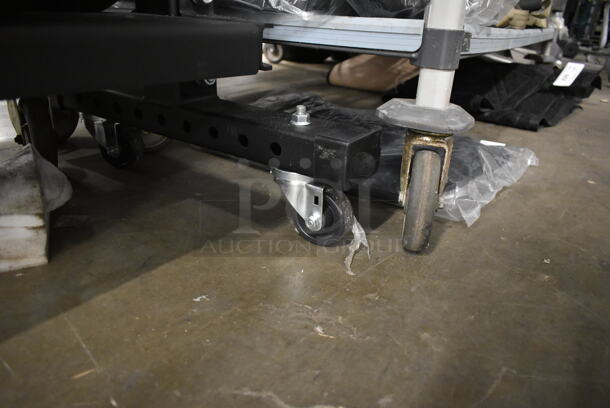 Rogue Metal Commercial 3 Tier Weight Rack on Commercial Casters. Does Not Include Contents. - Image 5 of 8