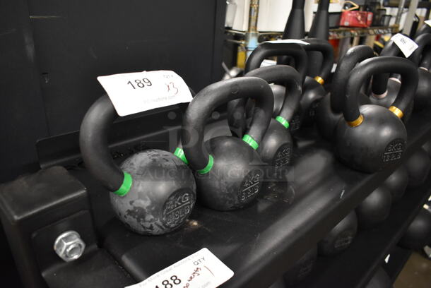 3 TRX Metal 4 KG / 8.8 Pound Kettlebells. 3 Times Your Bid! - Image 2 of 3
