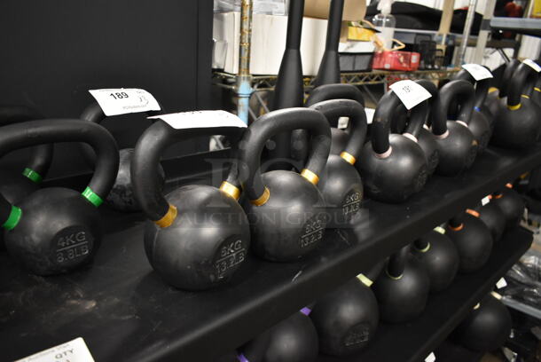3 TRX Metal 6 KG / 13.2 Pound Kettlebells. 3 Times Your Bid! - Image 2 of 3
