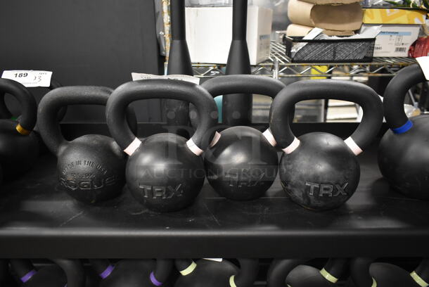 4 TRX Metal 8 KG / 17.6 Pound Kettlebells. 4 Times Your Bid! - Image 3 of 3