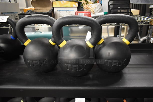 3 TRX Metal 16 KG / 35.2 Pound Kettlebells. 3 Times Your Bid! - Image 3 of 3