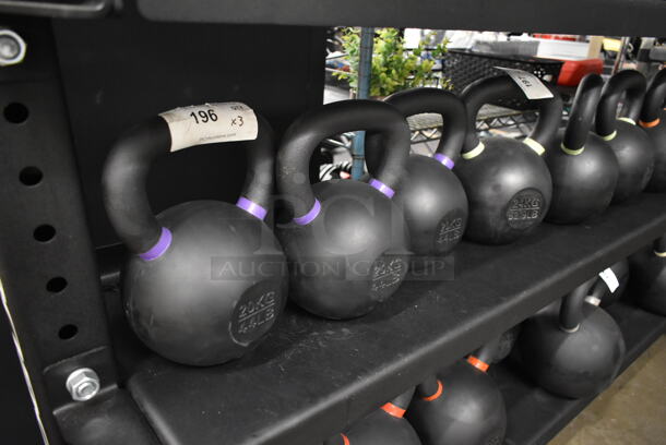 3 TRX Metal 20 KG / 44 Pound Kettlebells. 3 Times Your Bid! - Image 2 of 3