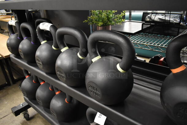3 TRX Metal 24 KG / 52.9 Pound Kettlebells. 3 Times Your Bid! - Image 2 of 3
