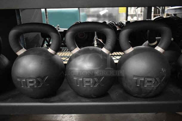 3 TRX Metal 36 KG / 79.4 Pound Kettlebells. 3 Times Your Bid! - Image 3 of 3