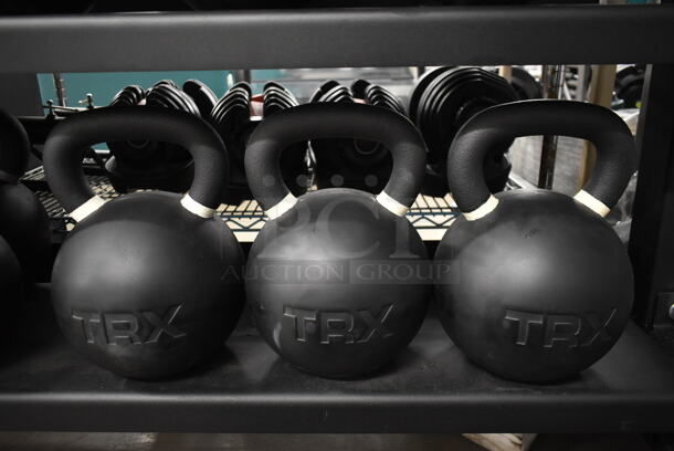3 TRX Metal 40 KG / 88 Pound Kettlebells. 3 Times Your Bid! - Image 3 of 3