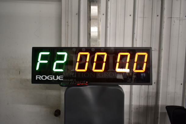 Rogue Echo CT1T002M Gym Timer w/ Remote. Tested and Working! - Image 1 of 8