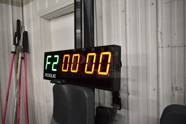 Rogue Echo CT1T002M Gym Timer w/ Remote. Tested and Working! - Image 2 of 8