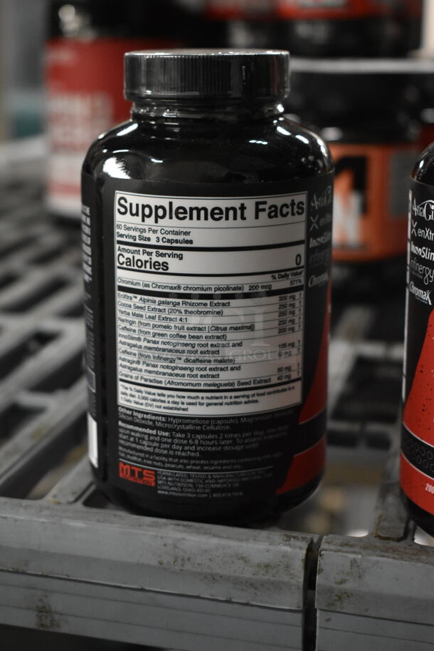 5 MTS Drop Factor Thermogenic Powerhouse Bottles. 5 Times Your Bid! - Image 3 of 4