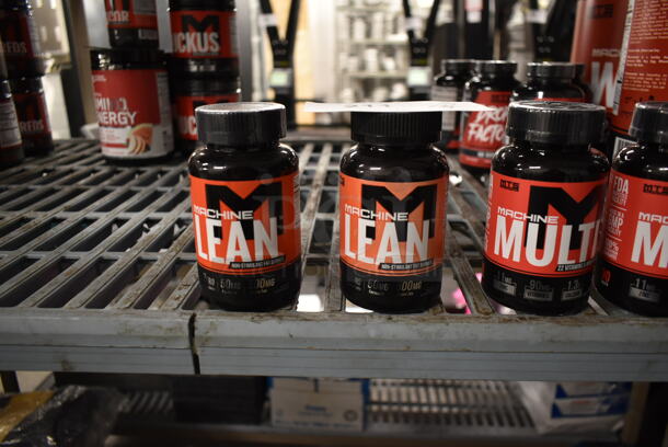 4 Bottles; 2 Machine Multi Vitamin Mineral and 2 Machine Lean Non Stimulant Fat Burner. 4 Times Your Bid! - Image 2 of 6
