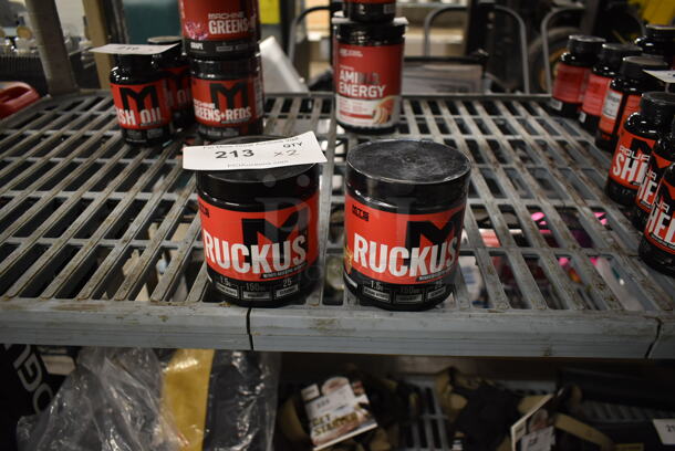 2 MTS Ruckus Nitrate Based Pre Workout Bottles. 2 Times Your Bid! - Image 1 of 5