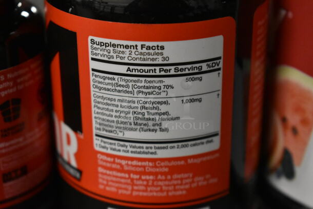 4 Bottles; MTS Creapure Creatine, MTS Yohimbine HCI Targeted Fat Burner, MTS Perk Physicor Body Composition and Strength and Essential Amino Energy. 4 Times Your Bid! - Image 10 of 12
