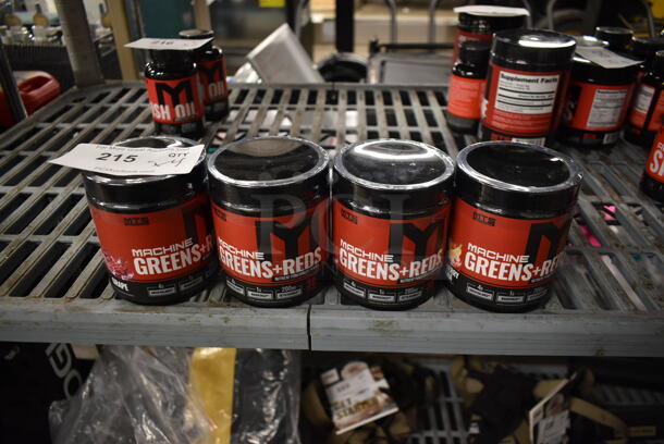 4 MTS Machine Greens + Reds Nutrient Powerhouse Powder Bottles. 4 Times Your Bid! - Image 1 of 7