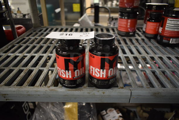 2 MTS Fish Oil Bottles. 2 Times Your Bid! - Image 1 of 5