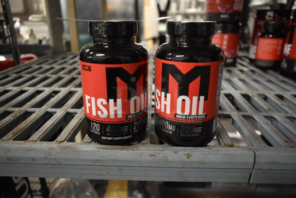 2 MTS Fish Oil Bottles. 2 Times Your Bid! - Image 2 of 5