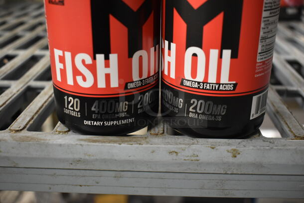 2 MTS Fish Oil Bottles. 2 Times Your Bid! - Image 3 of 5