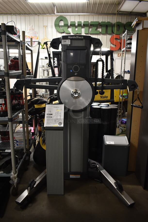 2019 NordicTrack Fusion CST NTSY19916 0 Strength Training Home Gym w/ Tablet, Stand and Instructions. - Image 1 of 12