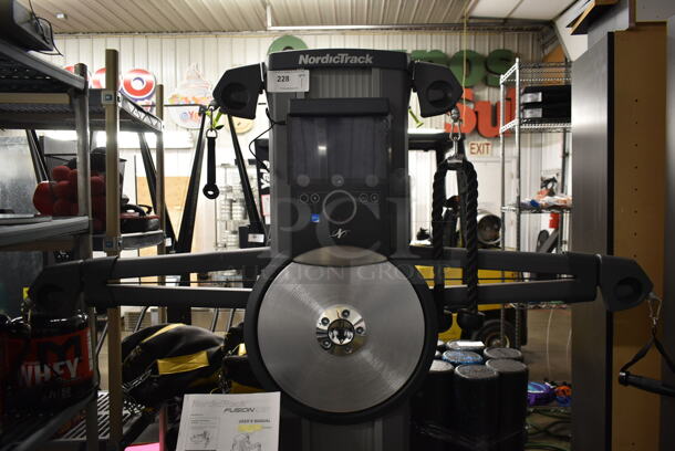 2019 NordicTrack Fusion CST NTSY19916 0 Strength Training Home Gym w/ Tablet, Stand and Instructions. - Image 5 of 12