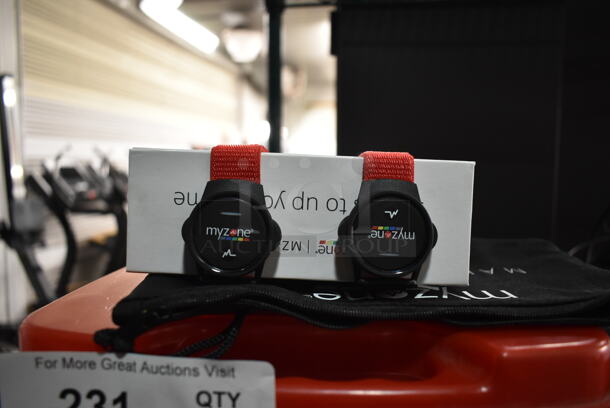 4 MyZone MZ-Switch Fitness Tracker Watches and Wires. 4 Times Your Bid! - Image 4 of 8