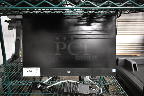 HP Computer Monitor w/ Keyboard and Mouse. - Image 3 of 11