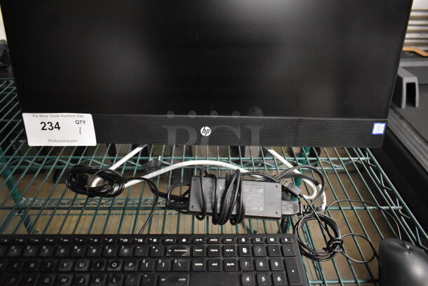 HP Computer Monitor w/ Keyboard and Mouse. - Image 6 of 11
