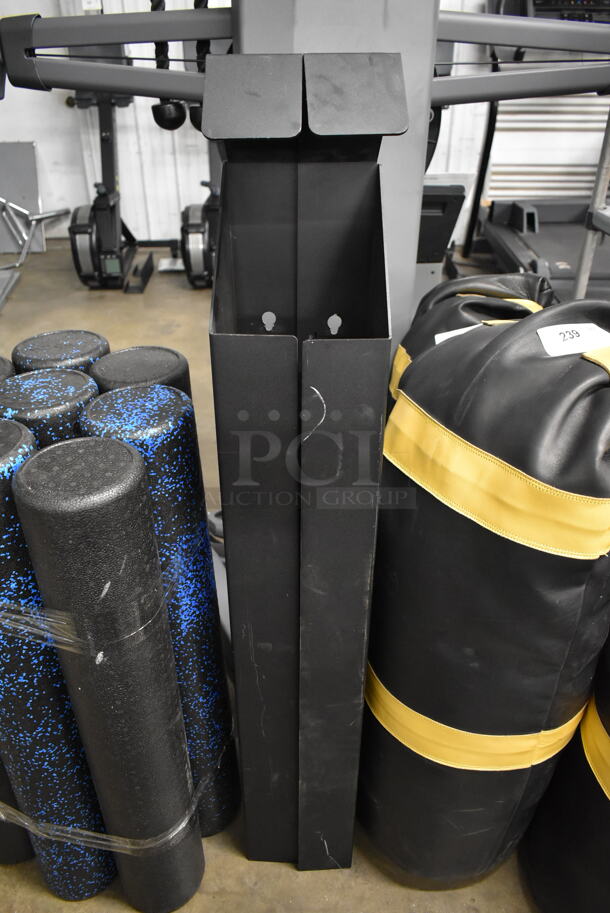 8 Foam Body Rollers and Rogue Wall Mount Foam Roller Holder. 8 Times Your Bid! - Image 3 of 8