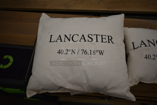 2 Eric & Christopher Lancaster, PA Pillows. 2 Times Your Bid! - Image 2 of 5