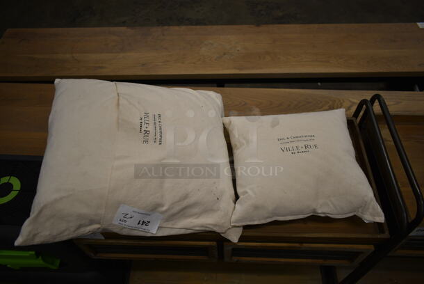 2 Eric & Christopher Lancaster, PA Pillows. 2 Times Your Bid! - Image 4 of 5