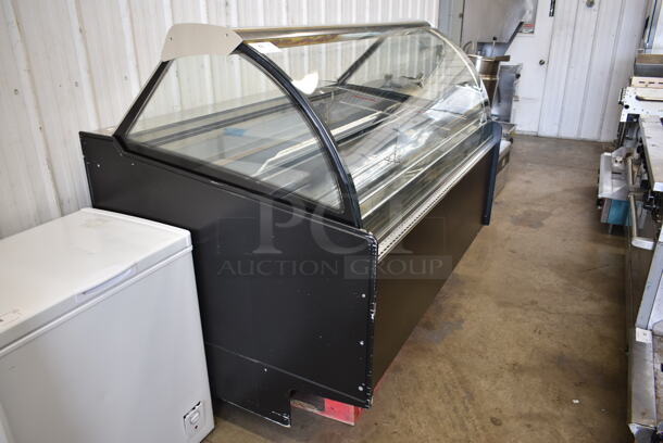 Metal Commercial Floor Style Display Case Merchandiser. Cannot Test Due To Cut Power Cord - Image 2 of 5