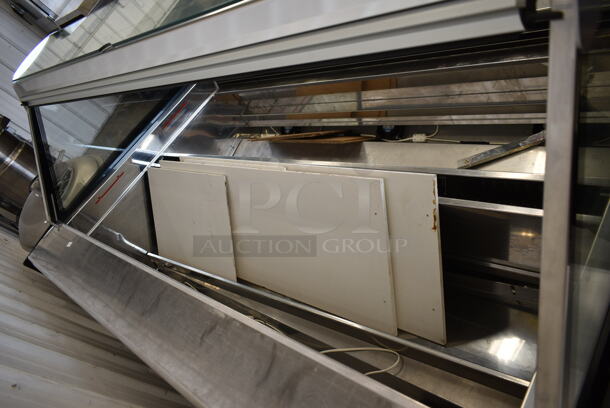Metal Commercial Floor Style Display Case Merchandiser. Cannot Test Due To Cut Power Cord - Image 3 of 5