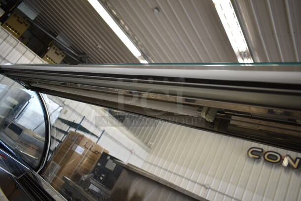 Metal Commercial Floor Style Display Case Merchandiser. Cannot Test Due To Cut Power Cord - Image 5 of 5