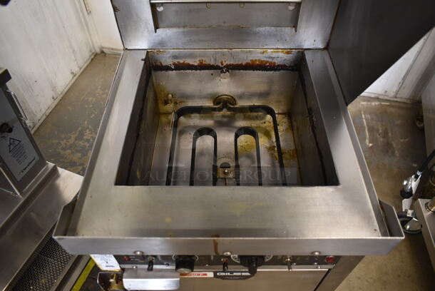 Giles WOG-20MP-VH TB Stainless Steel Commercial Ventless Hood and Giles Stainless Steel Electric Powered Deep Fat Fryer on Commercial Casters. Hood: 208 Volts, 1 Phase. - Image 3 of 7