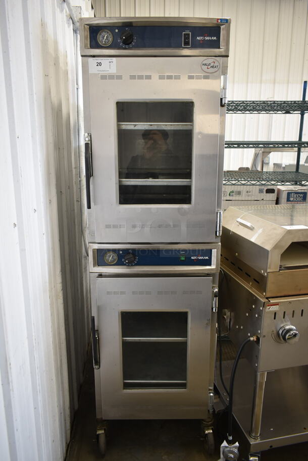 2016 Alto Shaam 1000-UP/P Halo Heat Stainless Steel Commercial Warming Holding Cabinet on Commercial Casters. 208-240 Volts, 1 Phase. - Image 1 of 8