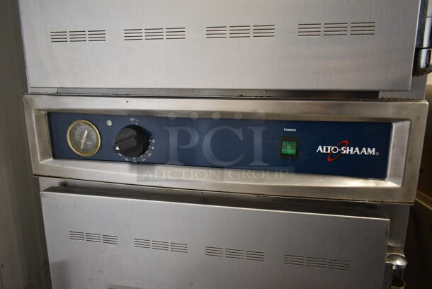 2016 Alto Shaam 1000-UP/P Halo Heat Stainless Steel Commercial Warming Holding Cabinet on Commercial Casters. 208-240 Volts, 1 Phase. - Image 5 of 8