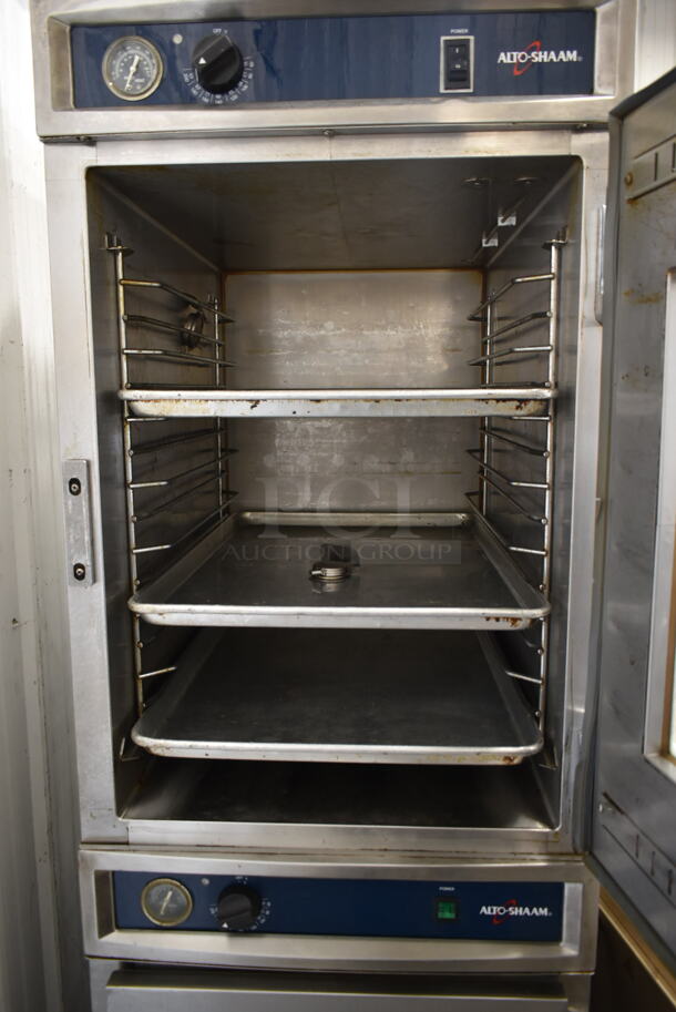 2016 Alto Shaam 1000-UP/P Halo Heat Stainless Steel Commercial Warming Holding Cabinet on Commercial Casters. 208-240 Volts, 1 Phase. - Image 6 of 8