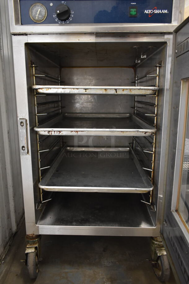 2016 Alto Shaam 1000-UP/P Halo Heat Stainless Steel Commercial Warming Holding Cabinet on Commercial Casters. 208-240 Volts, 1 Phase. - Image 7 of 8