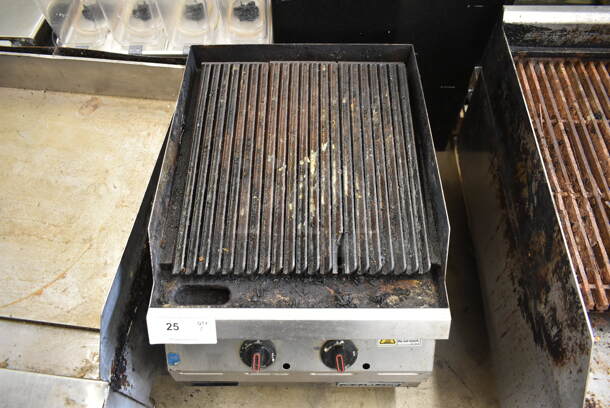 Garland GD-18RB Stainless Steel Commercial Countertop Natural Gas Powered Charbroiler Grill. 15,000 BTU. - Image 2 of 7
