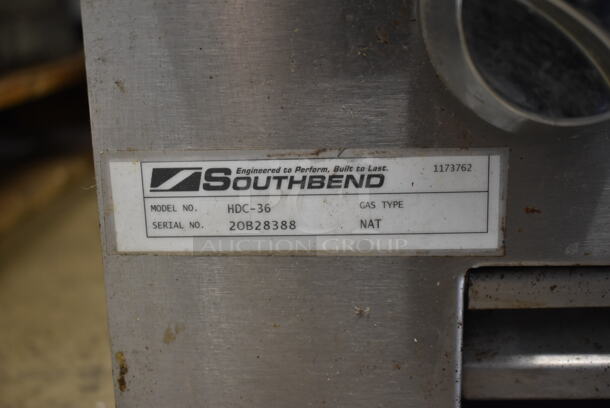 Southbend HDC-36 Stainless Steel Commercial Countertop Natural Gas Powered Charbroiler Grill. - Image 5 of 5