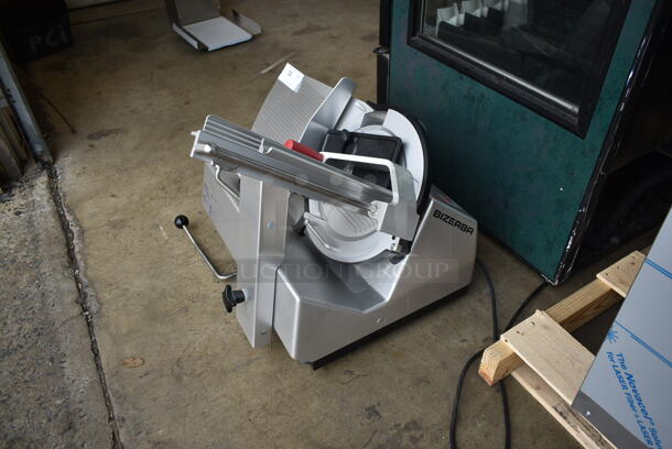 2022 Bizerba GSP HD Stainless Steel Commercial Countertop Automatic Meat Slicer. 120 Volts, 1 Phase. Tested and Working! - Image 2 of 11