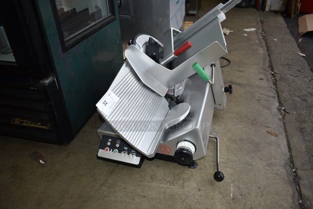 2022 Bizerba GSP HD Stainless Steel Commercial Countertop Automatic Meat Slicer. 120 Volts, 1 Phase. Tested and Working! - Image 3 of 11