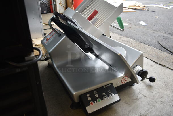 2022 Bizerba GSP HD Stainless Steel Commercial Countertop Automatic Meat Slicer. 120 Volts, 1 Phase. Tested and Working! - Image 7 of 11
