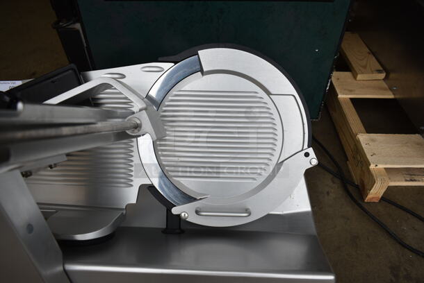 2022 Bizerba GSP HD Stainless Steel Commercial Countertop Automatic Meat Slicer. 120 Volts, 1 Phase. Tested and Working! - Image 8 of 11