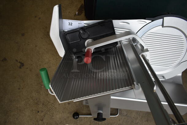 2022 Bizerba GSP HD Stainless Steel Commercial Countertop Automatic Meat Slicer. 120 Volts, 1 Phase. Tested and Working! - Image 9 of 11