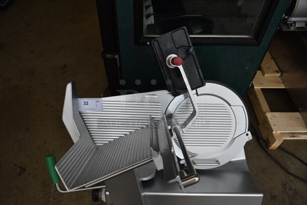 2022 Bizerba GSP HD Stainless Steel Commercial Countertop Automatic Meat Slicer. 120 Volts, 1 Phase. Tested and Working! - Image 10 of 11