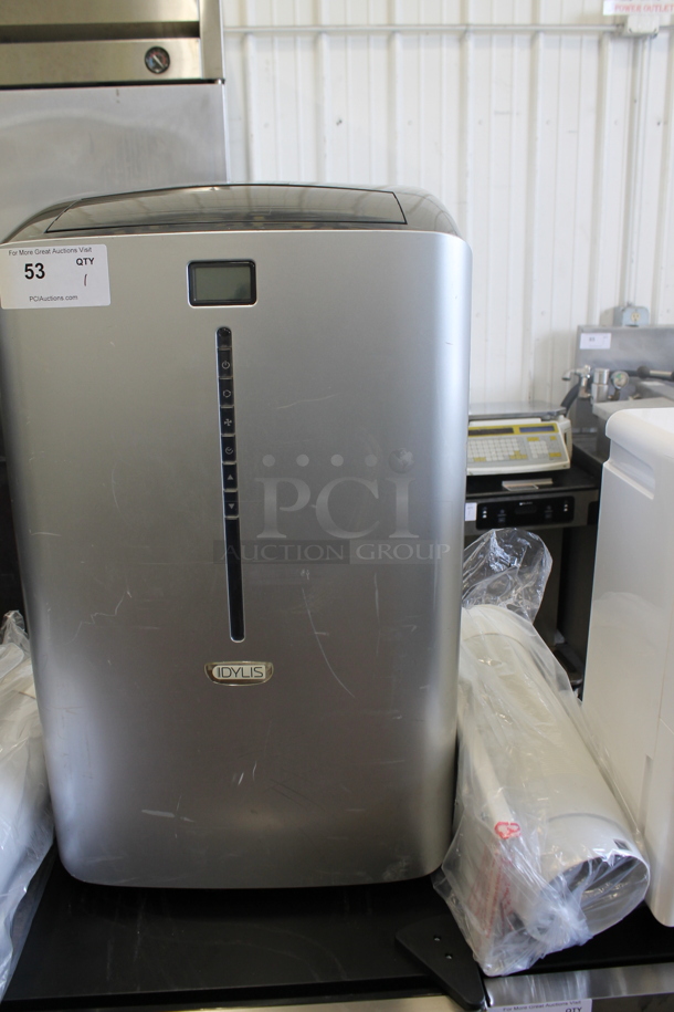 BRAND NEW SCRATCH AND DENT! Danby 416710 Metal Floor Style 12,000 BTU Portable Air Conditioner. 115 Volts, 1 Phase. Tested and Working! - Image 1 of 5