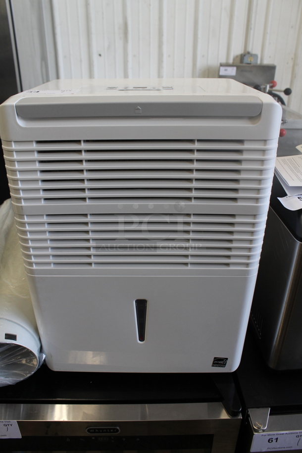 BRAND NEW SCRATCH AND DENT! For Living 043-7334-2 30 Pint Energy Star Direct Drain Dehumidifier. 115 Volts, 1 Phase. Tested and Working! - Image 1 of 6