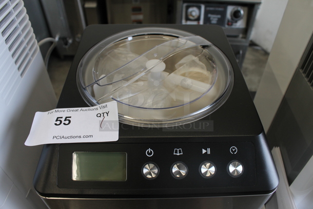 BRAND NEW SCRATCH AND DENT! Whynter ICM-201SB 2.1 Quart Countertop Automatic Ice Cream Maker. 115 Volts, 1 Phase. Tested and Working! - Image 2 of 3