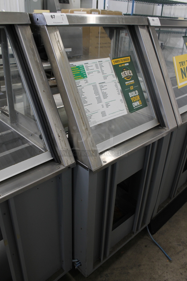 Duke SW600-25FL Stainless Steel Commercial Subway Sandwich Make Line Food Warmer Soup Station. 120 Volts, 1 Phase.  - Image 2 of 8