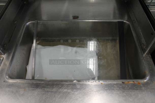 Duke SW600-25FL Stainless Steel Commercial Subway Sandwich Make Line Food Warmer Soup Station. 120 Volts, 1 Phase.  - Image 5 of 8