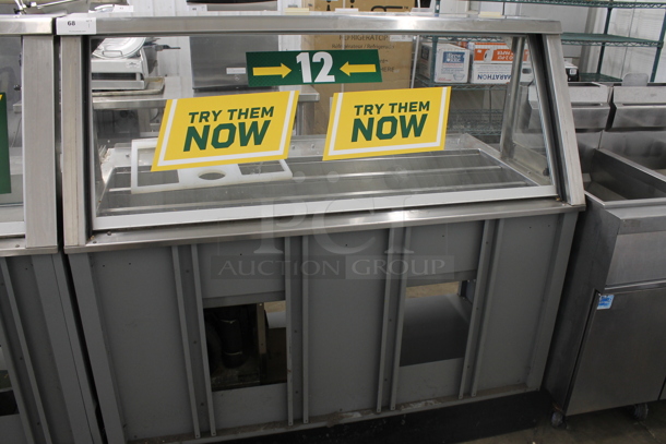 Duke SWD600-60FL M Stainless Steel Commercial Subway Sandwich Make Line Prep Table. 120 Volts, 1 Phase. - Image 1 of 7