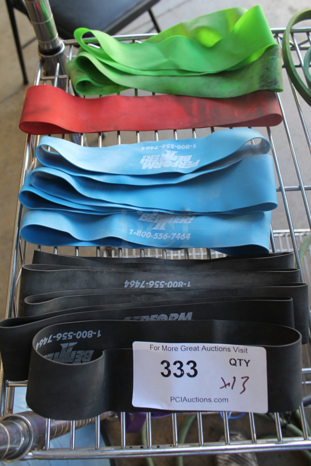13 Various Resistance Bands. 13 Times Your Bid! - Image 1 of 5